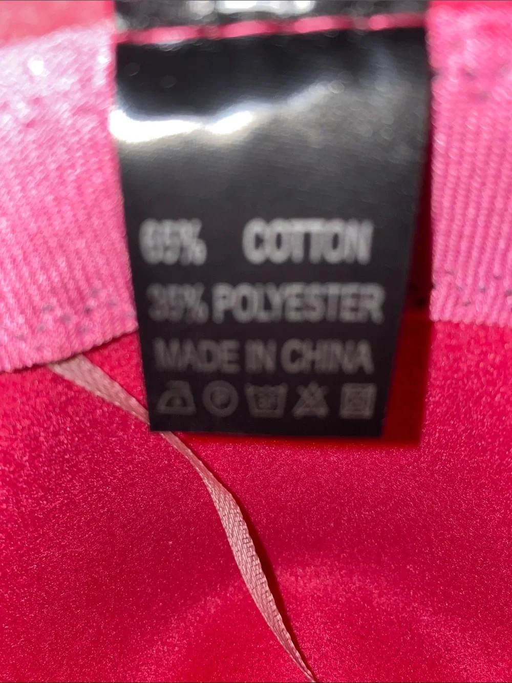 UNBRANDED Wide brim fedora felt two-tone lime green pink black hatband size OSFA